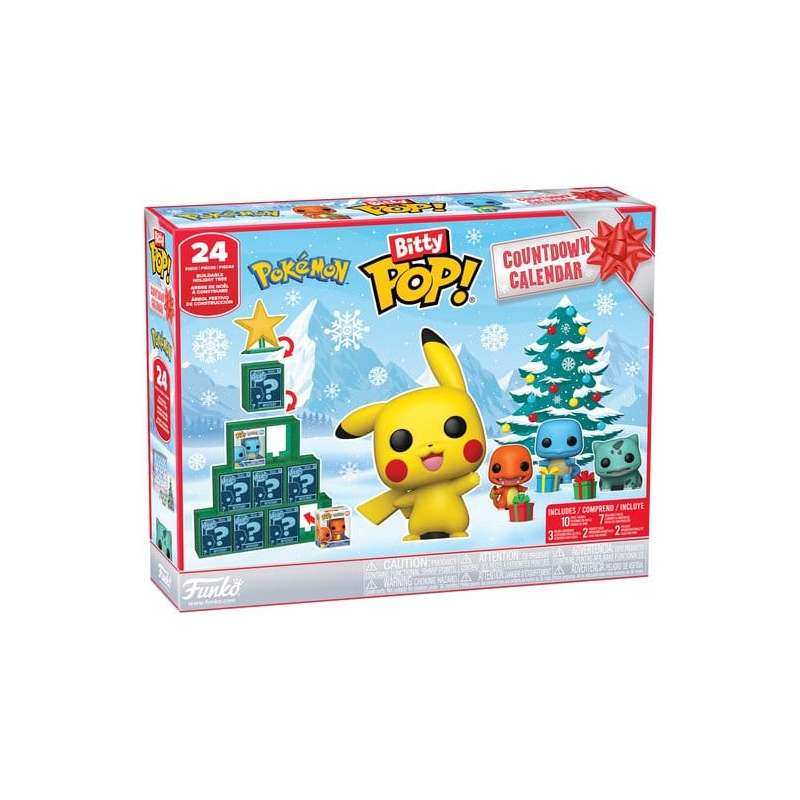 SPOTT-GR Pokémon Bitty POP! - Ημερολόγιο Αντίστροφης Μέτρησης 24 Ημερών
