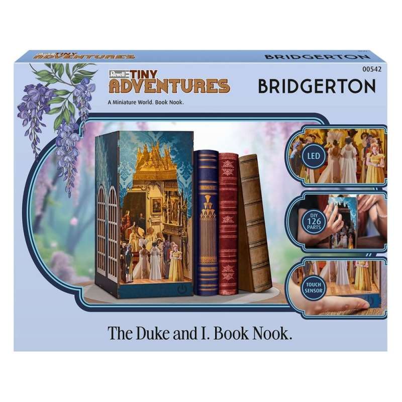SPOTT-GR Bridgerton Tiny Adventures Book Nook - Διόραμα The Duke and I Μεγέθους 18cm