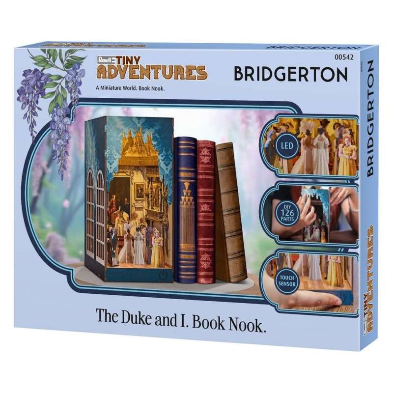 SPOTT-GR Bridgerton Tiny Adventures Book Nook - Διόραμα The Duke and I Μεγέθους 18cm