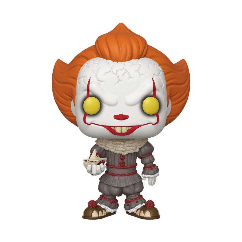 SPOTT-GR Stephen King's It 2 Super Sized POP! - Φιγούρα Βινυλίου Pennywise w/ Boat Μεγέθους 25cm