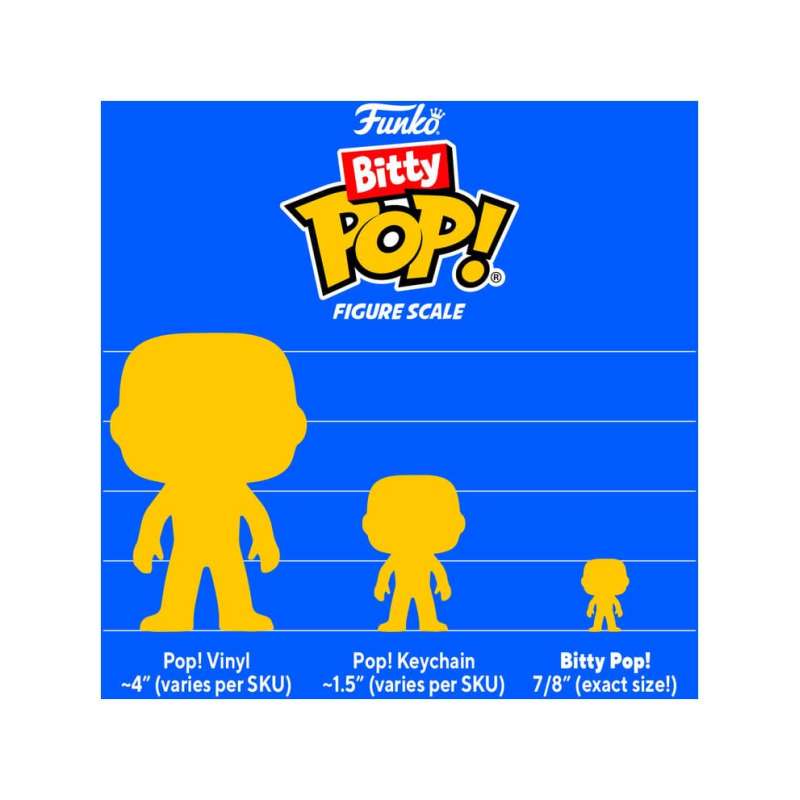 SPOTT-GR Avatar The Last Airbender Bitty POP! - Φιγούρες Βινυλίου Display PDQ Μεγέθους 2.5cm (Σετ 32 Τεμαχίων)