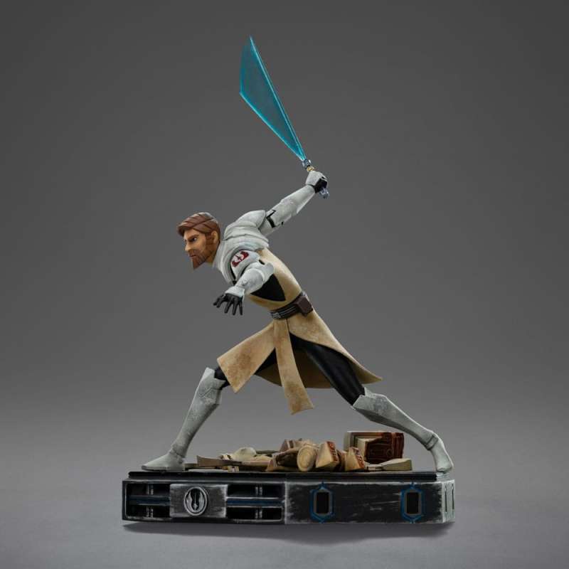 SPOTT-GR Star Wars Deluxe Art Scale - Φιγούρα (Αναλογία 1/10) Obi-Wan Kenobi Μεγέθους 27cm