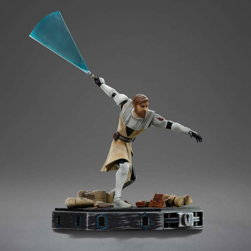 SPOTT-GR Star Wars Deluxe Art Scale - Φιγούρα (Αναλογία 1/10) Obi-Wan Kenobi Μεγέθους 27cm