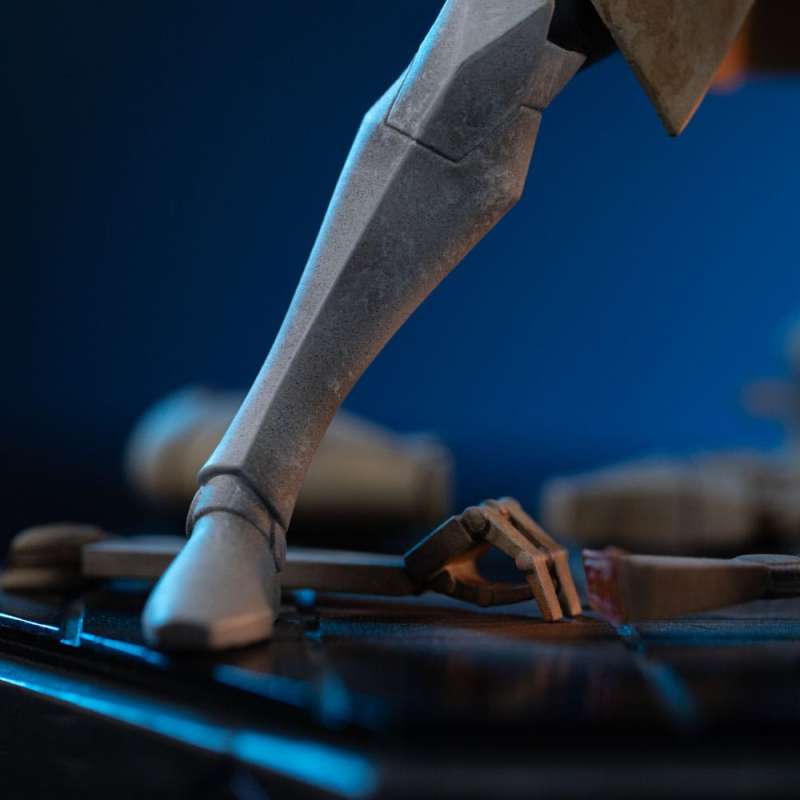 SPOTT-GR Star Wars Deluxe Art Scale - Φιγούρα (Αναλογία 1/10) Obi-Wan Kenobi Μεγέθους 27cm