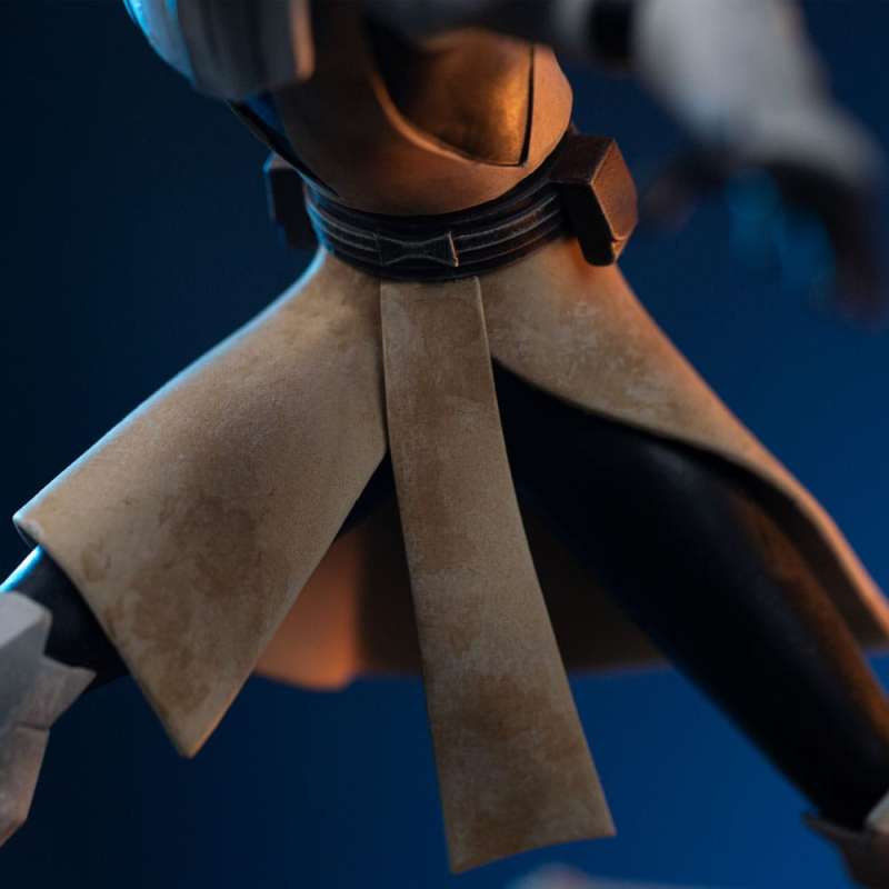 SPOTT-GR Star Wars Deluxe Art Scale - Φιγούρα (Αναλογία 1/10) Obi-Wan Kenobi Μεγέθους 27cm