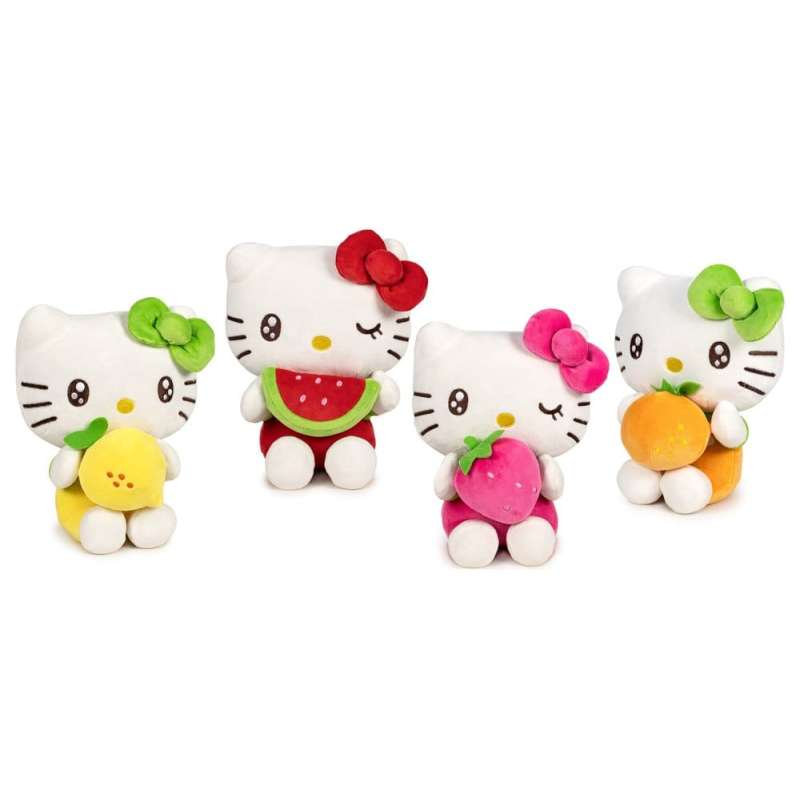 SPOTT-GR Hello Kitty - Λούτρινα Macedonia Μεγέθους 16cm (Σετ 24 Τεμάχια)