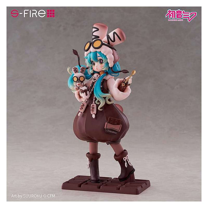 SPOTT-GR Character Vocal Series 01: Hatsune Miku - Φιγούρα PVC Hatsune Miku Marshmallow Hot Cocoa Μεγέθους 22cm