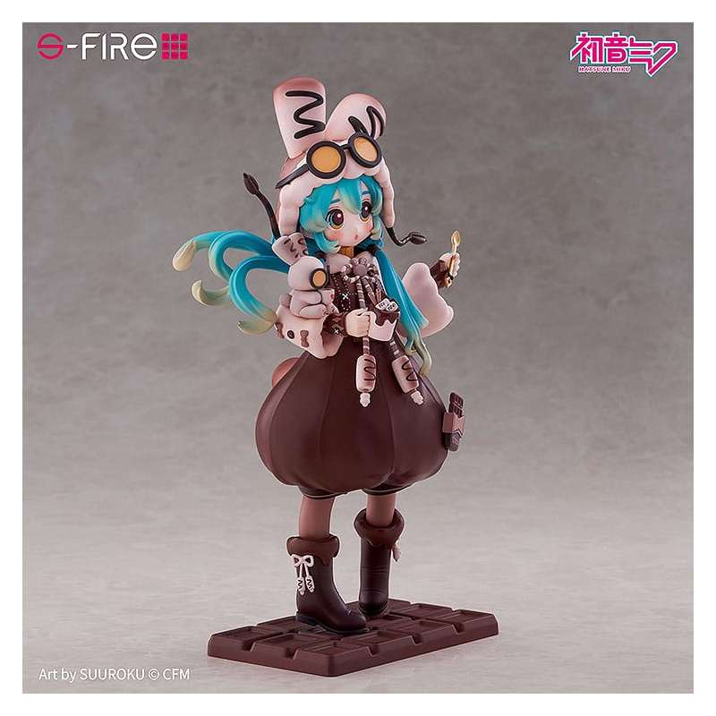 SPOTT-GR Character Vocal Series 01: Hatsune Miku - Φιγούρα PVC Hatsune Miku Marshmallow Hot Cocoa Μεγέθους 22cm