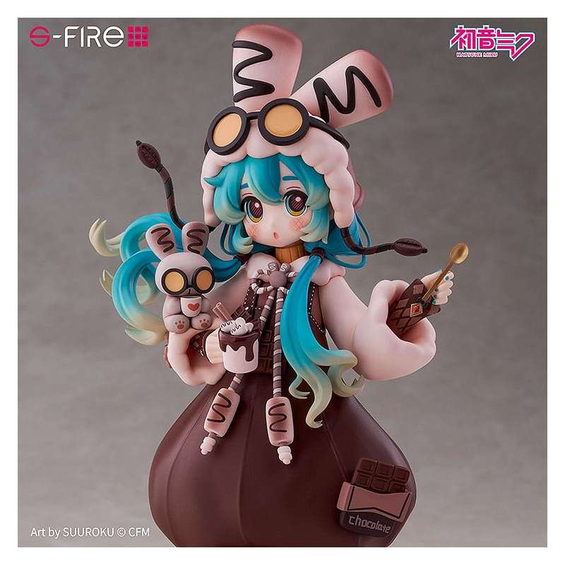 SPOTT-GR Character Vocal Series 01: Hatsune Miku - Φιγούρα PVC Hatsune Miku Marshmallow Hot Cocoa Μεγέθους 22cm