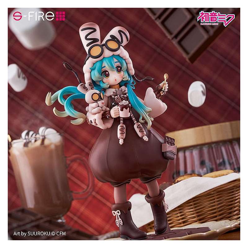 SPOTT-GR Character Vocal Series 01: Hatsune Miku - Φιγούρα PVC Hatsune Miku Marshmallow Hot Cocoa Μεγέθους 22cm