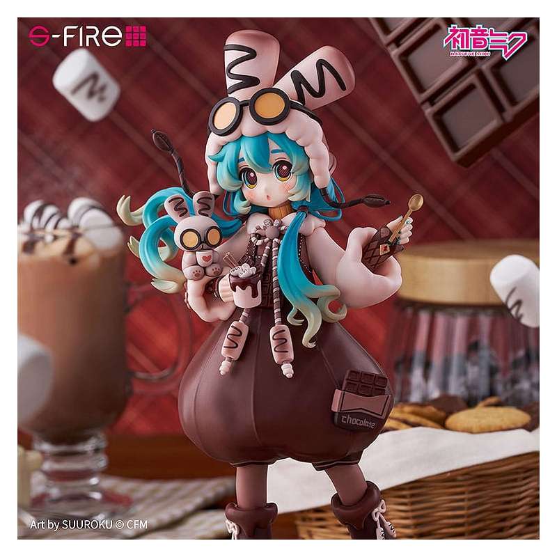 SPOTT-GR Character Vocal Series 01: Hatsune Miku - Φιγούρα PVC Hatsune Miku Marshmallow Hot Cocoa Μεγέθους 22cm