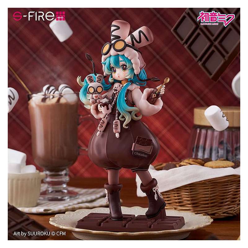 SPOTT-GR Character Vocal Series 01: Hatsune Miku - Φιγούρα PVC Hatsune Miku Marshmallow Hot Cocoa Μεγέθους 22cm