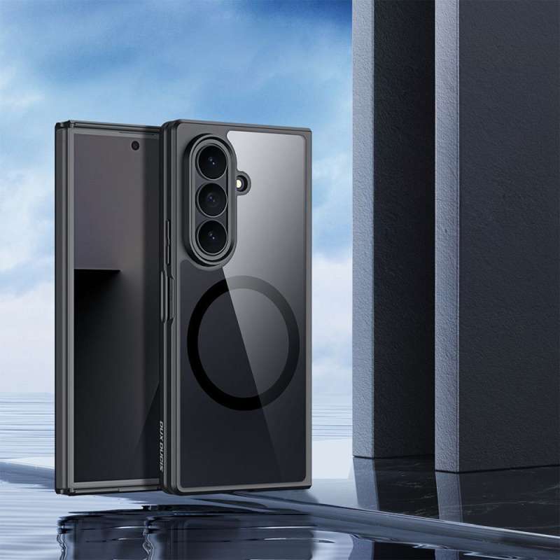 SPOTT-GR Dux Ducis Aimo - Θήκη με Υποστήριξη MagSafe για Samsung Galaxy Z Fold 8 σε Μαύρο Χρώμα