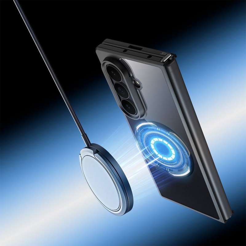 SPOTT-GR Dux Ducis Aimo - Θήκη με Υποστήριξη MagSafe για Samsung Galaxy Z Fold 8 σε Μαύρο Χρώμα