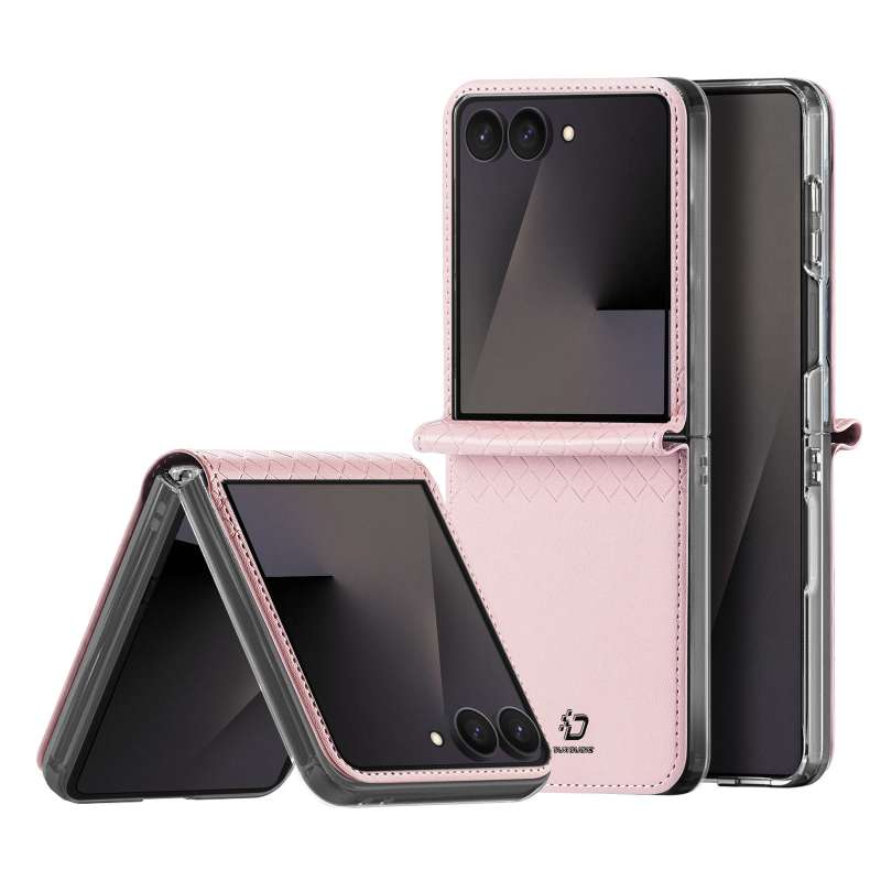 SPOTT-GR Dux Ducis Bril - Θήκη για Samsung Galaxy Z Flip 8 σε Ροζ Χρώμα