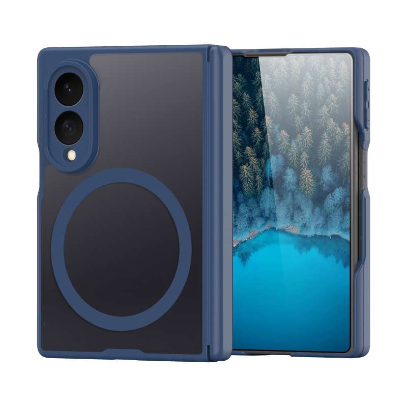SPOTT-GR Dux Ducis EXPN - Θήκη με Υποστήριξη MagSafe για Samsung Galaxy Z Fold 8 Wide σε Μπλε Χρώμα