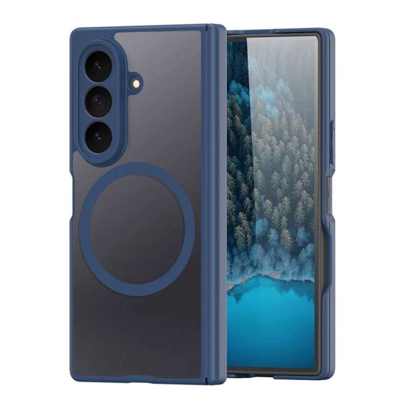 SPOTT-GR Dux Ducis EXPN - Θήκη με Υποστήριξη MagSafe για Samsung Galaxy Z Fold 8 σε Μπλε Χρώμα