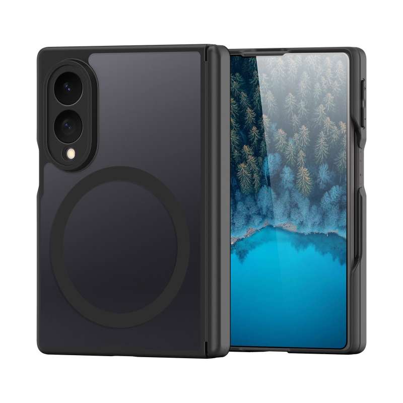 SPOTT-GR Dux Ducis EXPN - Θήκη με Υποστήριξη MagSafe για Samsung Galaxy Z Fold 8 Wide σε Μαύρο Χρώμα