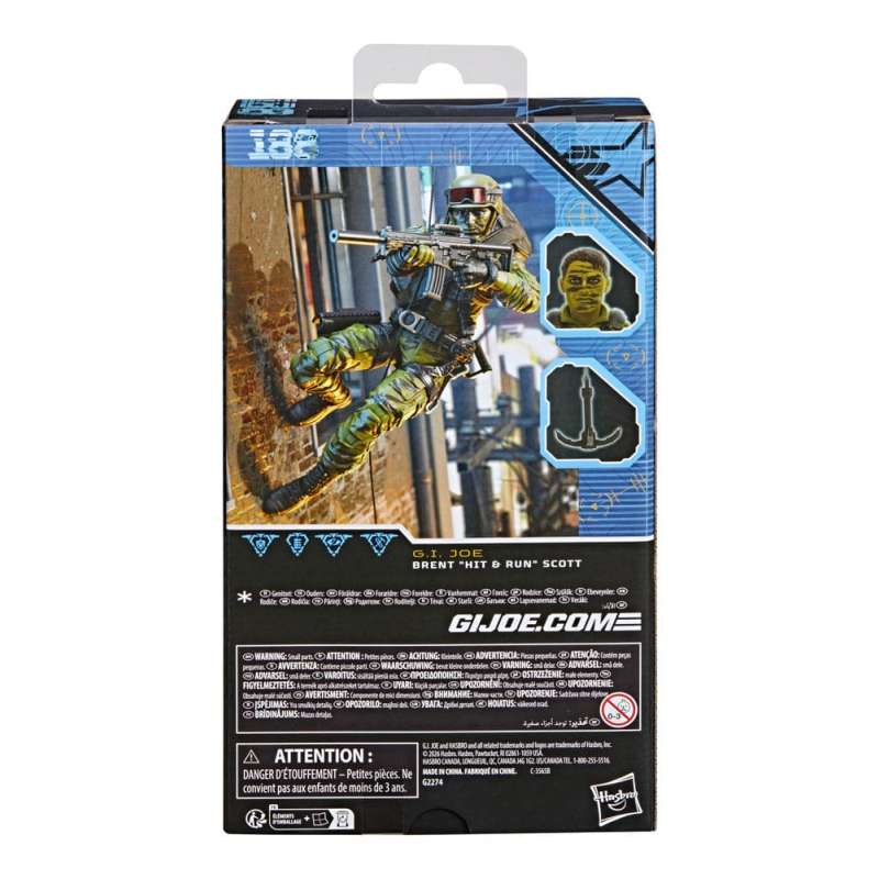 SPOTT-GR G.I. Joe Classified Series - Φιγούρα Δράσης Brent 