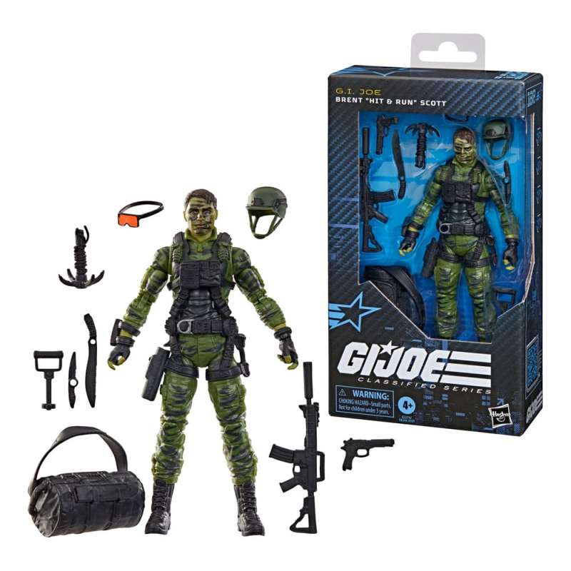 SPOTT-GR G.I. Joe Classified Series - Φιγούρα Δράσης Brent 