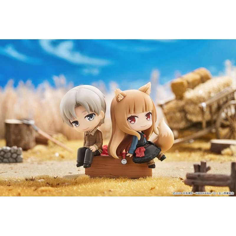 SPOTT-GR Spice and Wolf: Merchant Meets the Wise Wolf Mini Memory - Μίνι Φιγούρες Lawrence & Holo Μεγέθους 8cm
