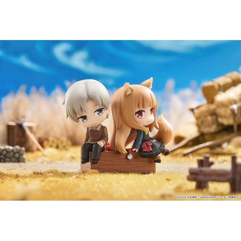 SPOTT-GR Spice and Wolf: Merchant Meets the Wise Wolf Mini Memory - Μίνι Φιγούρες Lawrence & Holo Μεγέθους 8cm