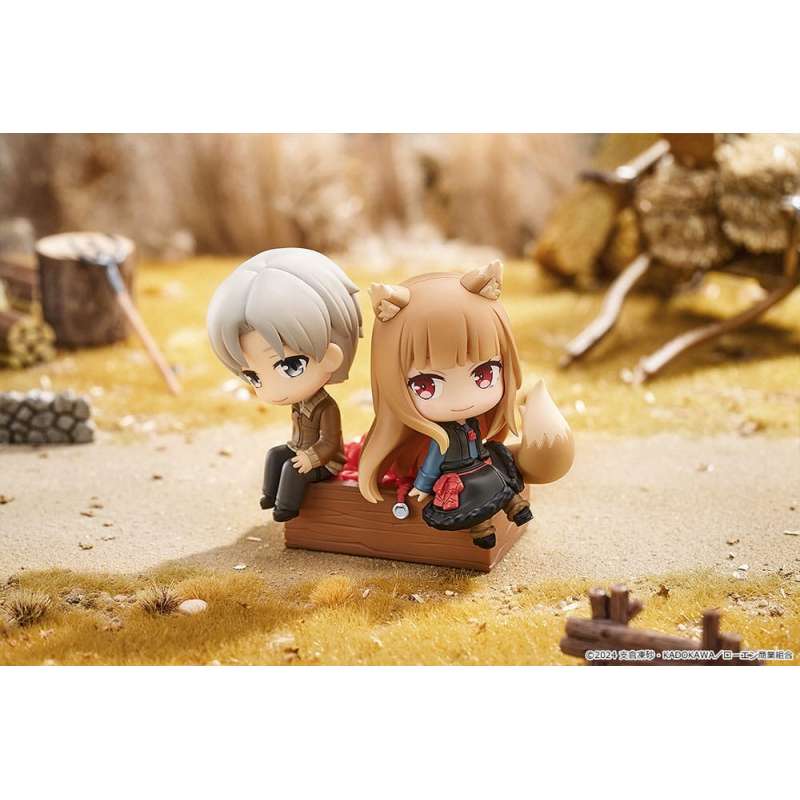 SPOTT-GR Spice and Wolf: Merchant Meets the Wise Wolf Mini Memory - Μίνι Φιγούρες Lawrence & Holo Μεγέθους 8cm