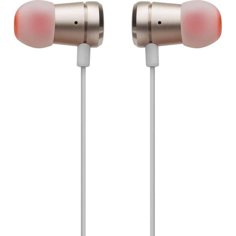 SPOTT-GR JBL T290 - Ενσύρματα Ακουστικά με Υποδοχή Jack 3.5mm και Μικρόφωνο σε Ροζ / Χρυσό Χρώμα