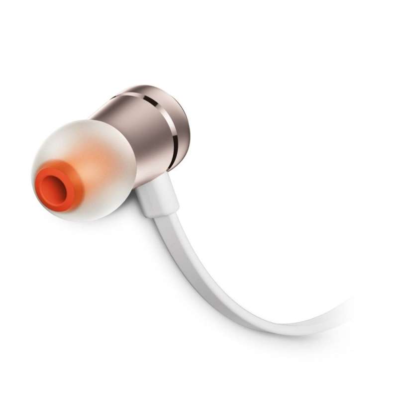 SPOTT-GR JBL T290 - Ενσύρματα Ακουστικά με Υποδοχή Jack 3.5mm και Μικρόφωνο σε Ροζ / Χρυσό Χρώμα