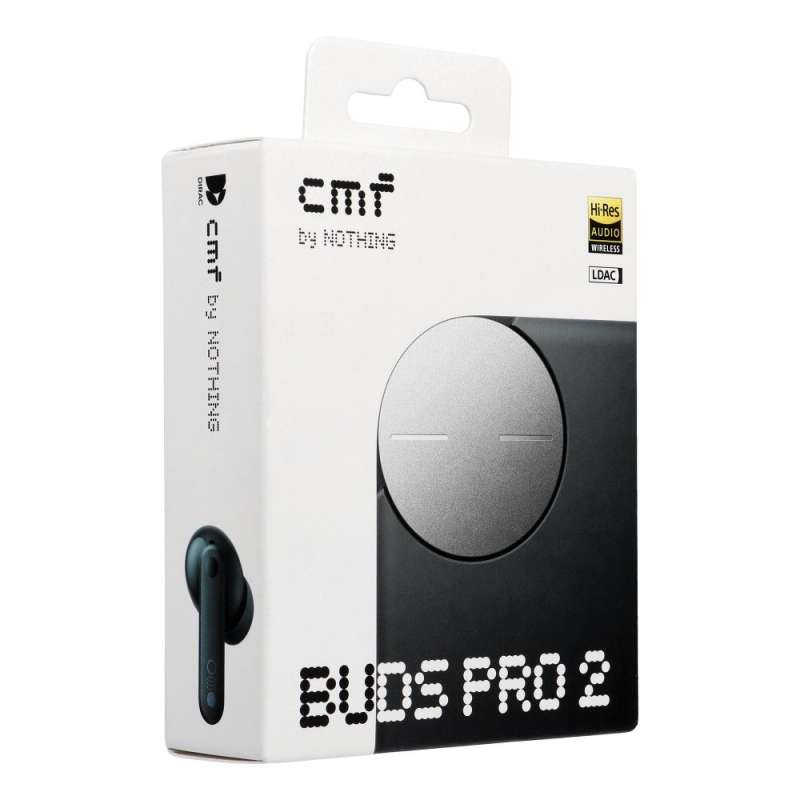 SPOTT-GR Nothing CMF Buds Pro 2 - Ασύρματα In-Ear Ακουστικά Bluetooth με ANC (Ακύρωση Θορύβου) σε Γκρι Χρώμα