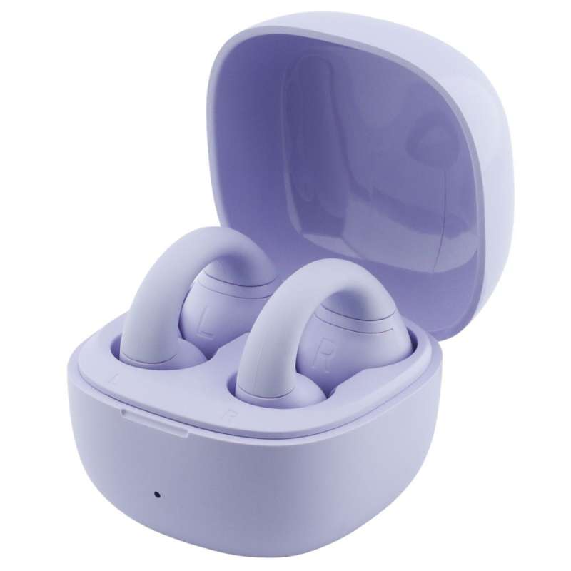 SPOTT-GR GUESS Mini Classic Earbuds - Ασύρματα In-Ear Ακουστικά Bluetooth σε Μωβ Χρώμα