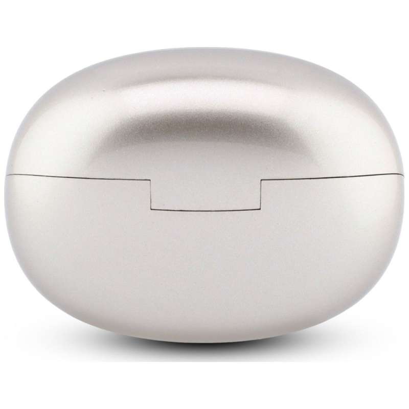SPOTT-GR GUESS Metalic Finish Electropated Parts Classic Logo Earbuds - Ασύρματα In-Ear Ακουστικά Bluetooth σε Χρυσό Χρώμα
