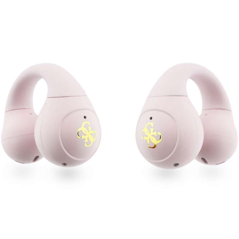 SPOTT-GR GUESS Mini Classic Earbuds - Ασύρματα In-Ear Ακουστικά Bluetooth σε Ροζ Χρώμα