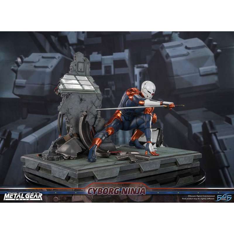 SPOTT-GR Metal Gear Solid - Φιγούρα Cyborg Ninja (Gray Fox) Μεγέθους 41cm