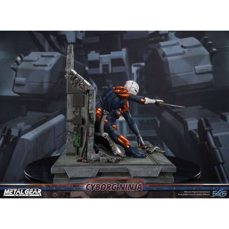 SPOTT-GR Metal Gear Solid - Φιγούρα Cyborg Ninja (Gray Fox) Μεγέθους 41cm