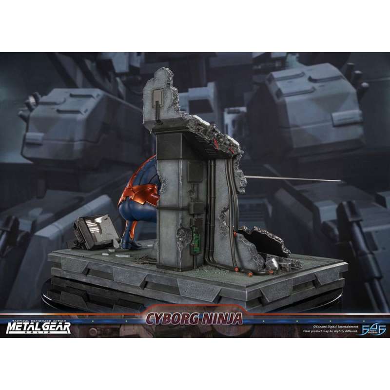 SPOTT-GR Metal Gear Solid - Φιγούρα Cyborg Ninja (Gray Fox) Μεγέθους 41cm