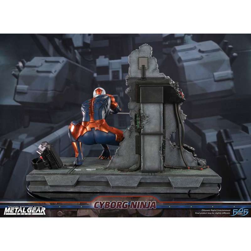 SPOTT-GR Metal Gear Solid - Φιγούρα Cyborg Ninja (Gray Fox) Μεγέθους 41cm