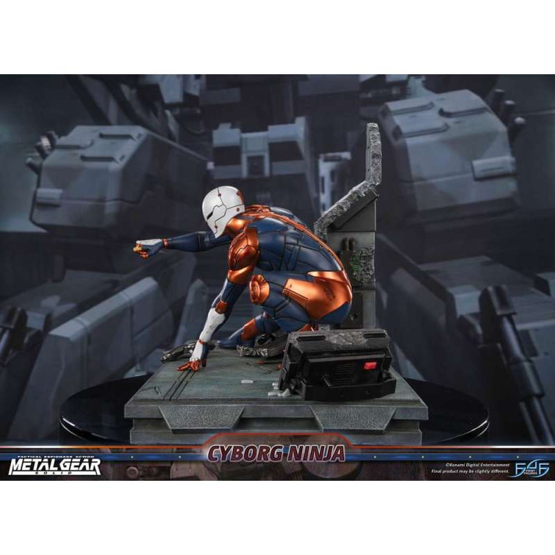 SPOTT-GR Metal Gear Solid - Φιγούρα Cyborg Ninja (Gray Fox) Μεγέθους 41cm