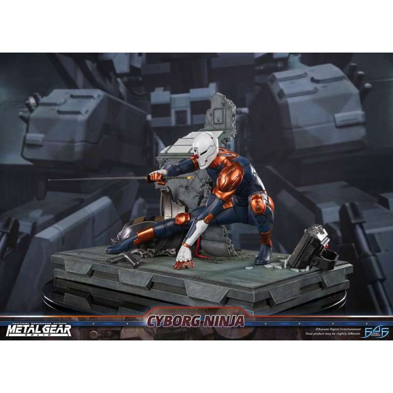 SPOTT-GR Metal Gear Solid - Φιγούρα Cyborg Ninja (Gray Fox) Μεγέθους 41cm