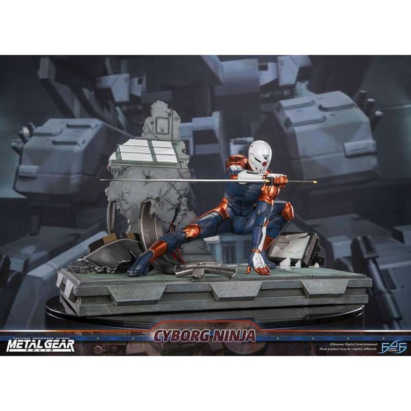 SPOTT-GR Metal Gear Solid - Φιγούρα Cyborg Ninja (Gray Fox) Μεγέθους 41cm