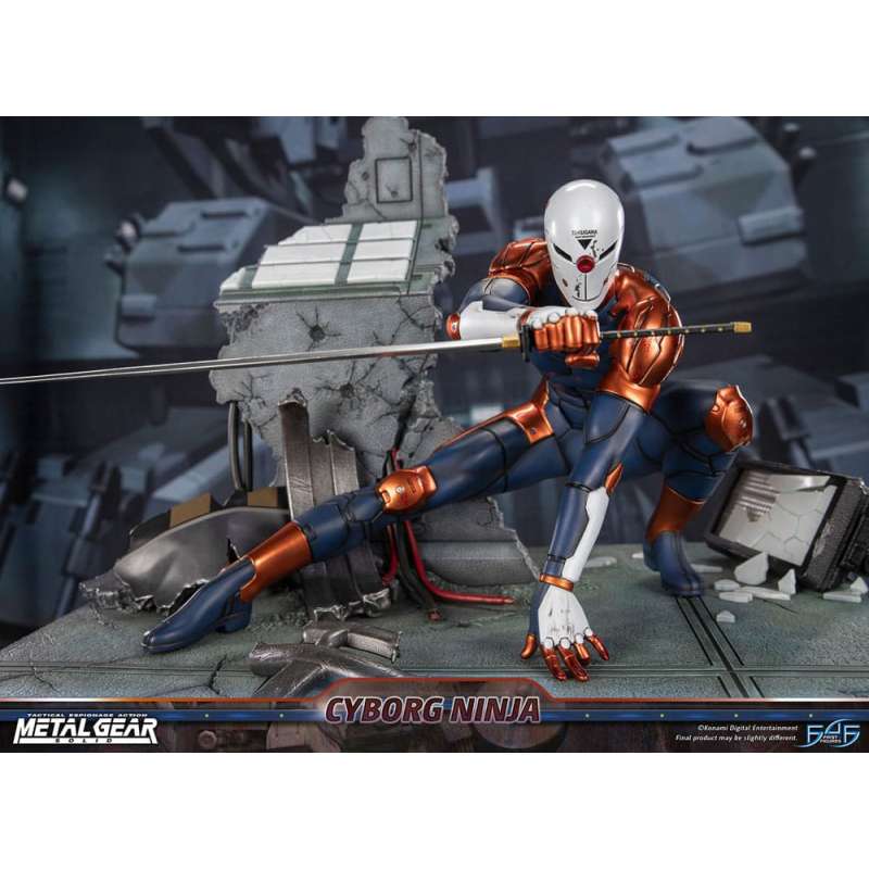 SPOTT-GR Metal Gear Solid - Φιγούρα Cyborg Ninja (Gray Fox) Μεγέθους 41cm