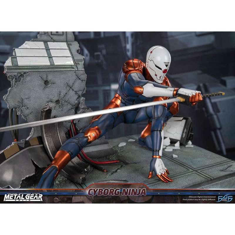 SPOTT-GR Metal Gear Solid - Φιγούρα Cyborg Ninja (Gray Fox) Μεγέθους 41cm