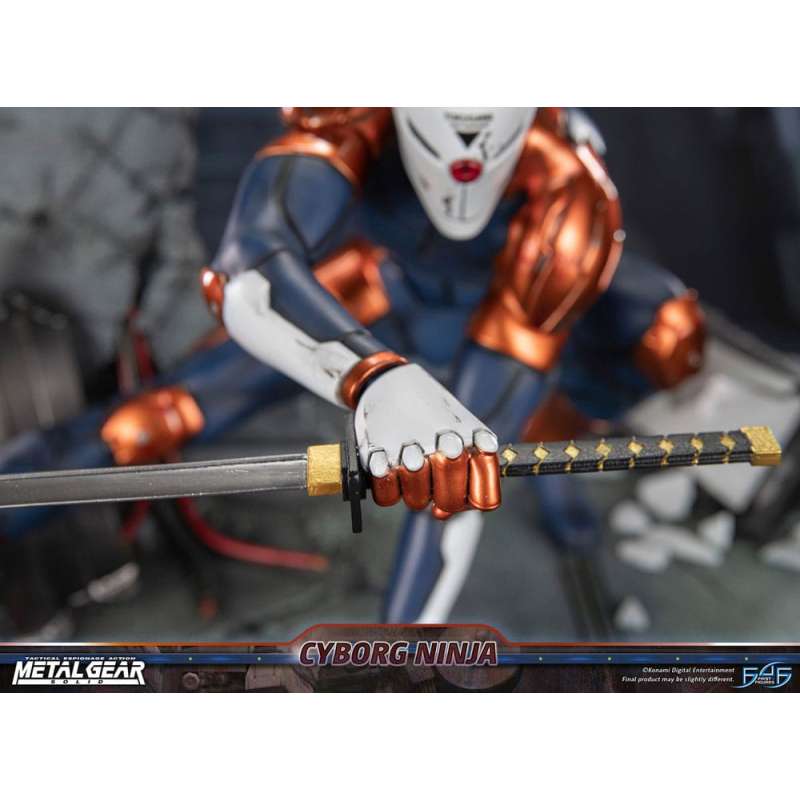 SPOTT-GR Metal Gear Solid - Φιγούρα Cyborg Ninja (Gray Fox) Μεγέθους 41cm