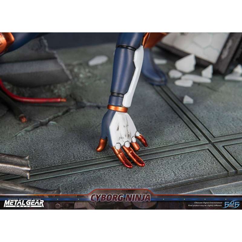 SPOTT-GR Metal Gear Solid - Φιγούρα Cyborg Ninja (Gray Fox) Μεγέθους 41cm