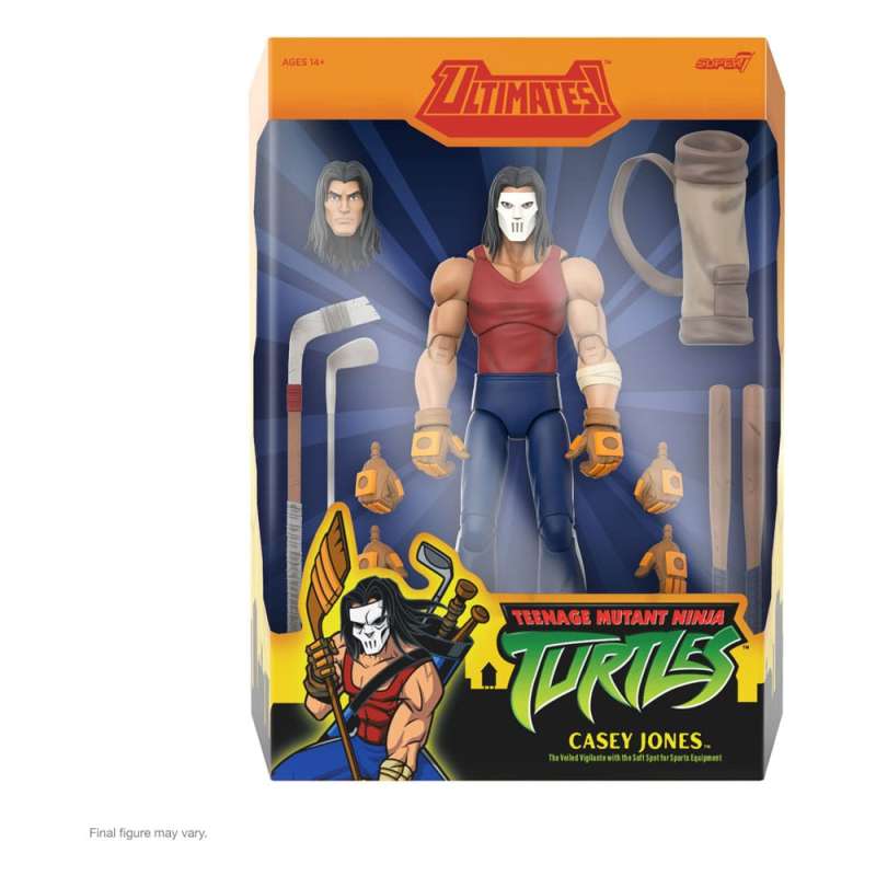 SPOTT-GR Teenage Mutant Ninja Turtles Ultimates - Φιγούρα Δράσης Wave 13 Casey Jones Μεγέθους 18cm
