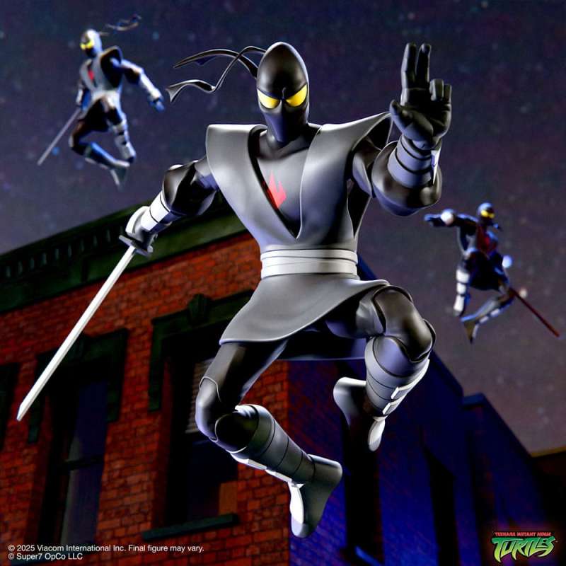 SPOTT-GR Teenage Mutant Ninja Turtles Ultimates - Φιγούρα Δράσης Wave 13 Foot Ninja Μεγέθους 18cm