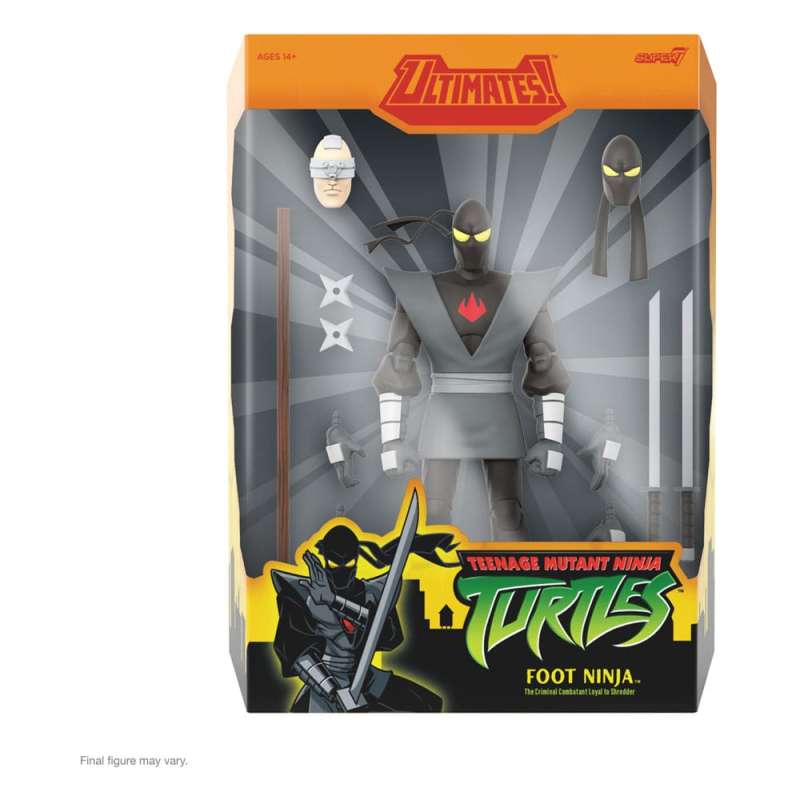 SPOTT-GR Teenage Mutant Ninja Turtles Ultimates - Φιγούρα Δράσης Wave 13 Foot Ninja Μεγέθους 18cm