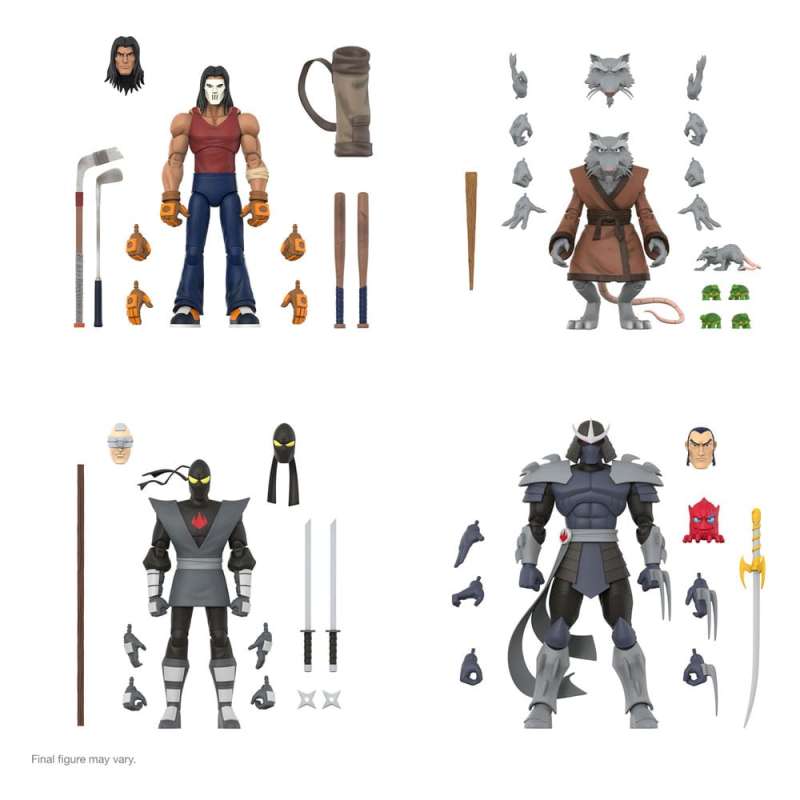 SPOTT-GR Teenage Mutant Ninja Turtles Ultimates - Φιγούρα Δράσης Wave 13 Shredder Μεγέθους 18cm