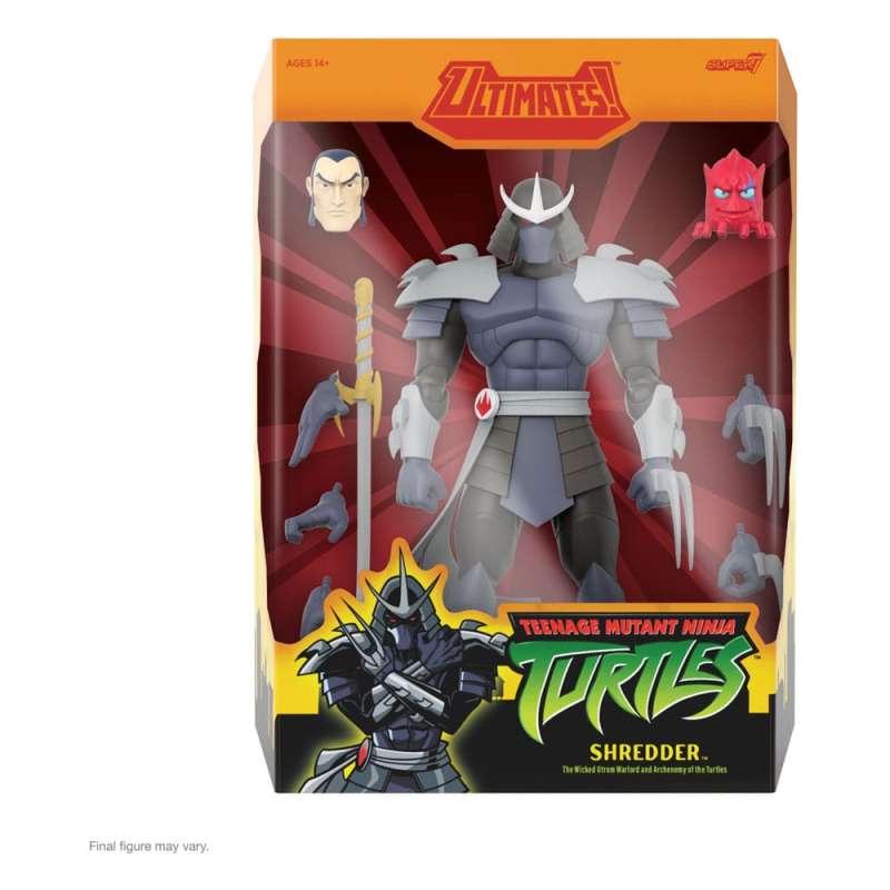 SPOTT-GR Teenage Mutant Ninja Turtles Ultimates - Φιγούρα Δράσης Wave 13 Shredder Μεγέθους 18cm