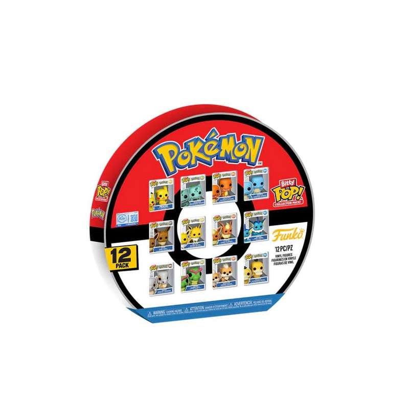 SPOTT-GR Pokémon Bitty POP! - Φιγούρες Βινυλίου Multipack Μεγέθους 2.5cm Display (Σετ 12 Τεμάχια)